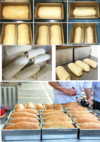 Pain à pain façonnage carré pain façonnage machine à pain toast mouleur machine