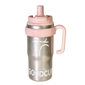 Goodcup Stainless Steel Tumbler 20oz Double Drink Straw With Handle For Travel - Product Image 5