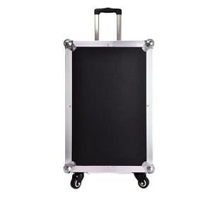 Boîte à outils rigide multifonctionnelle en aluminium avec boîte <span class=keywords><strong>de</strong></span> voyage à roulettes Tige <span class=keywords><strong>de</strong></span> traction Boîte <span class=keywords><strong>de</strong></span> rangement EVA étanche - Product Image 1