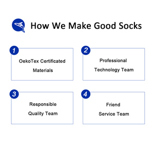 Quentin biểu tượng tùy chỉnh không trượt Grip scrunch vớ phụ nữ Slouch Vớ với Grip Logo không trượt - Product Image 5