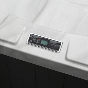 Spa extérieur <span class=keywords><strong>de</strong></span> qualité commerciale pour 6 personnes, idéal pour les hôtels et les centres <span class=keywords><strong>de</strong></span> villégiature, en acier inoxydable renforcé avec filtration haute capacité. - Product Image 2