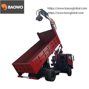 BaoWo BW78.3 Grúa Articulada Plegable con Capacidad de 700 kg, Equipo de Manipulación de Madera Montado en Camión Ligero - Product Image 5