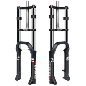 Fourche Suspendue 20 Pouces Or Pour VTT/neige, Débattement 180 Mm, Réglable, Neuve
