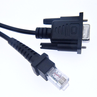 Personalizado DB9 hembra a RJ12 6P6C Serial Console Cable RS232 de 9 pines con RJ11 RJ12 Com Cable de datos