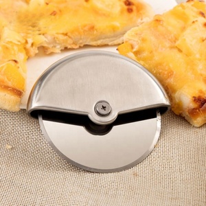 Couteau à découper à roue ronde en acier inoxydable, pour la <span class=keywords><strong>Pizza</strong></span> avec couvercle, accessoires de cuisson, <span class=keywords><strong>Roulette</strong></span>, pâte, trancheur à <span class=keywords><strong>Pizza</strong></span> - Product Image 4