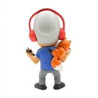 Nouvelle figurine en vinyle PVC sur le thème de la musique, personnage avec casque, modèle de collection anime, mini figurine, échelle 1:12, boîte mystère