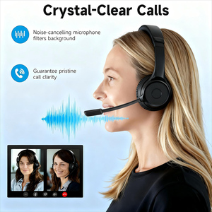 Văn Phòng Không Dây Tai Nghe Cho Trung Tâm Cuộc Gọi <span class=keywords><strong>PC</strong></span> Máy Tính Xách Tay Đội Zoom Cho Nhà Văn Phòng Sử Dụng - Product Image 5