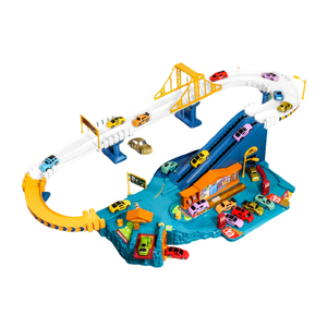 Autoroute Voitures Coulissantes Haute Qualité Diversifié Jouets Éducatifs Voiture Piste Combinaison Railcar Aventures Parking Jouets Éducatifs - Product Image 1