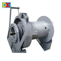 Haute qualité 3 tonnes 12000lb treuil 12V avec boîte de commande en métal 10ton treuil hydraulique treuils à tambour unique tirant forêt exploitation forestière Hyd