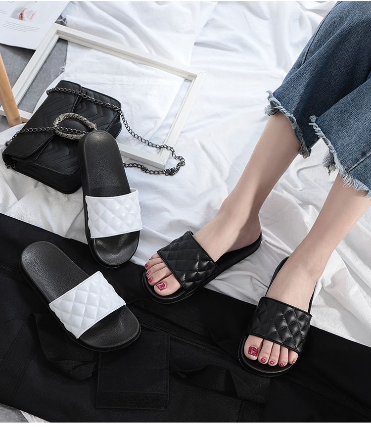 New Slippers Women Men Summer Flip Flops Indoor House Couples Home Bathroom Slides
