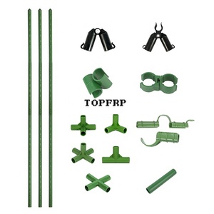 Plastic Coated Steel Pipe Plant Climbing <b>Pole</b> <b>Gardening</b> Bracket Accessories - Product Image 1