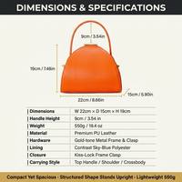 Nouveau style, sac à bandoulière demi-lune en PU, style Pandora, géométrique, rétro, pour femme, vente en gros