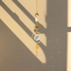 Atrapasueños de Cristal Art Deco con Efectos de Luz y Sombra, Decoración de Ventana con Arcoíris - Product Image 5