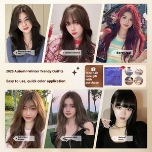 JiaYing Tinta per <span class=keywords><strong>Capelli</strong></span> Semi-permanente Premium a Base di Erbe e Cheratina - Copre i <span class=keywords><strong>Capelli</strong></span> Grigi <span class=keywords><strong>Colore</strong></span> Duraturo Opzioni Multi-<span class=keywords><strong>Colore</strong></span> - Product Image 2