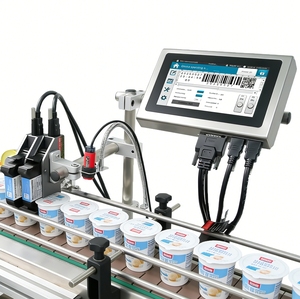 Nouvelle imprimante jet d'encre thermique industrielle DOCOD T200E 2025, 12,7 mm TIJ, machine de codage de date d'expiration et de codes-barres pour emballages alimentaires - Product Image 3