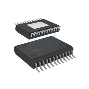 Composants électroniques, puces 24 LSSOP, patin exposé, NCV7723DQBR2G, gestion de l'alimentation (PMIC), en stock - Product Image 1