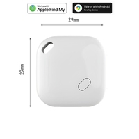 Pelacak GPS hewan peliharaan Mini Ios & Android Tag pintar pelacak pencari lokasi Findmy & Findhub Tag pintar pelacak lokasi Bluetooth