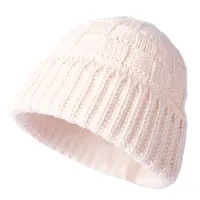 Outdoor Thick Warm Acrylic Multi Color Beanie Luxury Winter Hats for Adults