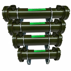 Nouvelle série de refroidisseurs à tubes ailetés (SL-303/304/305/307/309/SL-408/411/415/418/421/SL-518/526/534/SL-542) - Raccords en fonte 10 bars - Product Image 5