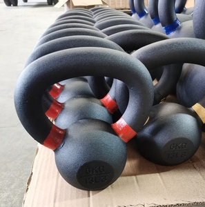 15kg 40 Lbs 8kg Ketlebell Kettelbell 14 Kg Kettlebell Bell en fonte enduit de poudre Offre Spéciale - Product Image 2