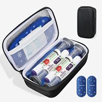 Étui isotherme rigide en EVA personnalisé pour le transport, sac de rangement pour médicaments, boîte de rangement, pochette