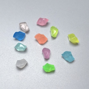 Notte bagliore pietre acriliche-commercio all'ingrosso 6*8MM di plastica acrilica di cristallo luminoso per la fata giardino Stress palla da te otturazioni - Product Image 6