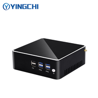 Mini étui pour pc win11/10 i3 4005U/i5 4200U/i7 4500U ddr3L 8gb ssd 128gb double affichage bureau maison pas cher ordinateur de bureau