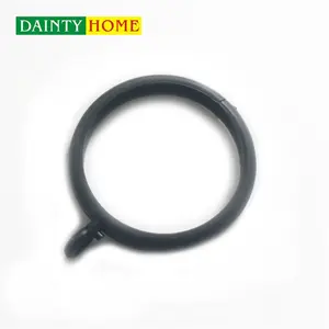 Home Decoration Shower Curtain Rings Cheap Curtain Accessories Plastic Rings For Curtain Eyelet Ring Roman Rod Fittings