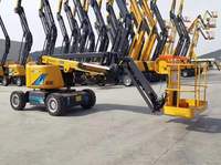 Plateforme élévatrice de construction 16m, plateforme élévatrice aérienne XGA16K, nacelle articulée