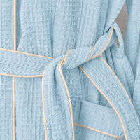 Peignoir de bain absorbant personnalisé pour hôtel et spa, avec col kimono, pour femme, chaud, style boutique, commande en gros