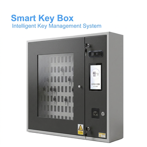 Armoire à clés intelligente 65 emplacements, coffre-fort de gestion électronique des clés RFID, système de contrôle des clés mural NFC par empreinte digitale et reconnaissance faciale - Product Image 2