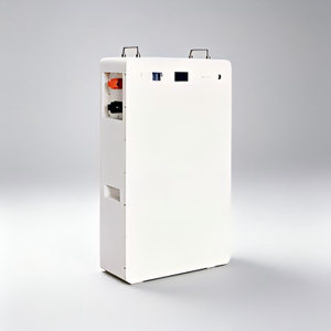 Système de stockage d'énergie domestique JIKAI léger 51,2 V IP65 10 kWh, batterie LiFePO4 verticale à montage au sol - Product Image 6
