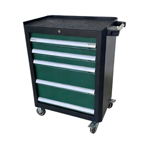 Chariot d'atelier en fer à 5 tiroirs personnalisable OEM/ODM/OBM, chariot de rangement pour outils de <span class=keywords><strong>garage</strong></span>, réparation automobile, capacité de 300 kg - Product Image 5