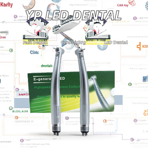 Yp Hoge Snelheid Tandheelkundige Led Handstuk Beste Kwaliteit Met Keramische Dragende Turbine Elektrische Krachtbron Gemaakt Van Staal En Metaal - Product Image 3