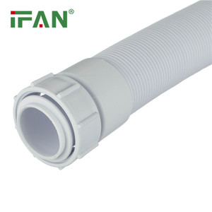 IFAN Tube en plastique <span class=keywords><strong>de</strong></span> haute qualité Kit <span class=keywords><strong>de</strong></span> déchets d'évier <span class=keywords><strong>de</strong></span> <span class=keywords><strong>cuisine</strong></span> tuyau <span class=keywords><strong>de</strong></span> drainage Flexible drains bassin Downcomer - Product Image 1