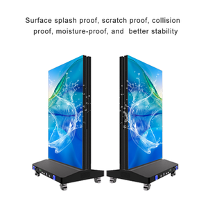 Pantalla LED Vertical Personalizada, Panel LED P1.25 P1.5 P1.8 P2 P2.5, Video Wall <span class=keywords><strong>Publicitario</strong></span> LED, <span class=keywords><strong>Control</strong></span> USB WIFI, Pantalla LED para Póster - Product Image 1