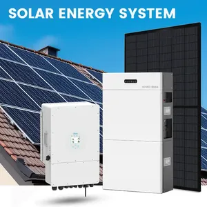 Système d'énergie solaire hybride Deye triphasé 3 phases 5kw 6kw 8kw 10kw 12kw - Product Image 2