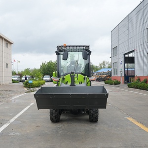 Leicht zu manövrierender Mini-Lader 4x4 Kleiner Traktor mit Frontlader Baggerlader Traktoren LKWs Landwirtschaft Mini-Farmtraktor - Product Image 4