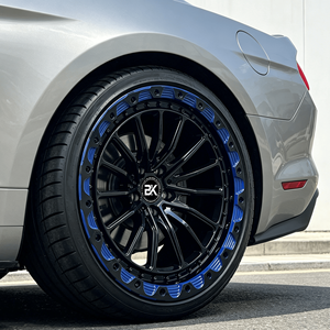 Rines Bku 5x114.3 Forjados con Beadlock para <span class=keywords><strong>Ford</strong></span> <span class=keywords><strong>Mustang</strong></span> <span class=keywords><strong>GT</strong></span> S650 S550 S197 SN95 de 17, <span class=keywords><strong>18</strong></span> y 19 Pulgadas, Rines de Aleación Personalizados para Carreras de Drag - Product Image 2