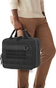 Durable Nylon Fashion Travel <b>Medicine</b> Pill <b>Bottle</b> Organizer Bag with Waist Strap and Zipper Closure - Product Image 6