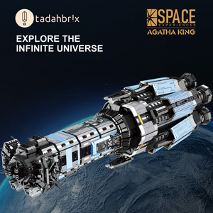 BAKA33907 Agatha King Battleship Creative Space Shuttle Model Interstellar <span class=keywords><strong>Wars</strong></span> Technic MOC Puzzle Juguetes de bloques educativos - Product Image 3