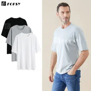 High Quality Premium Funny Cotton T-Shirt Wholesale Round Neck Design Simple Plain Basic Bulk Tshirt