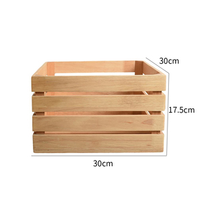 Cassa di imballaggio in <span class=keywords><strong>legno</strong></span> di <span class=keywords><strong>legno</strong></span> su ordinazione della fabbrica di <span class=keywords><strong>legno</strong></span> di quercia non finita - Product Image 3