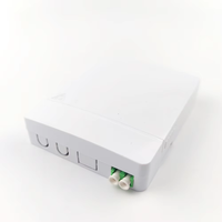 Panneau de prise de plaque frontale en fibre optique en plastique 2 cœurs LC APC fabriqué en Chine pour une utilisation en réseau intérieur FTTH