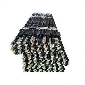 Poste de Acero Reforzado Personalizado de 1.86 kg/m <span class=keywords><strong>para</strong></span> Soporte de <span class=keywords><strong>Malla</strong></span> en Granjas de Ovejas, Ganado y Caballos, Poste de Seguridad <span class=keywords><strong>para</strong></span> Jardín Resistente a la Intemperie - Product Image 1