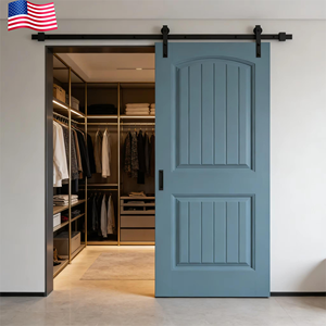 GUJIE Puertas Corredizas Interiores de MDF de 84x36 Pulgadas con Kit de Herrajes Incluido, Los Ángeles, Envío Gratis - Product Image 1