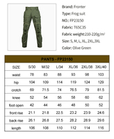 Uniforme Táctico AK FRONTER Verde Ranger para Exteriores