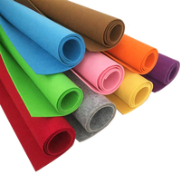 Feutres de fibre de polyester écologiques en feutre acoustique de 1mm avec une absorption acoustique très efficace