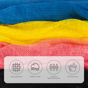 2025 Nâng Cấp Thiết Kế Châu Phi Tẩy Tế Bào Chết Vải Lưới Dài Nylon Tẩy Tế Bào Chết Tắm Vòi Hoa Sen Trở Lại Scrubber Lưới Châu Phi Net Tắm Bọt Biển - Product Image 2