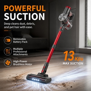 PV8Plus Cordless Stick Vacuum Cleaner <b>Brush</b> Motor HEPA Filter LED Light Rechargeable Handheld Vacuum For Home Pet Hair - Product Image 5